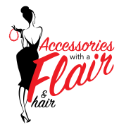 Accessories with a flair ...and Hair logo